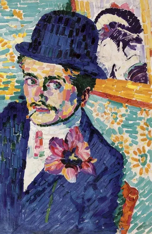 L'Homme à la tulipe - Robert Delaunay