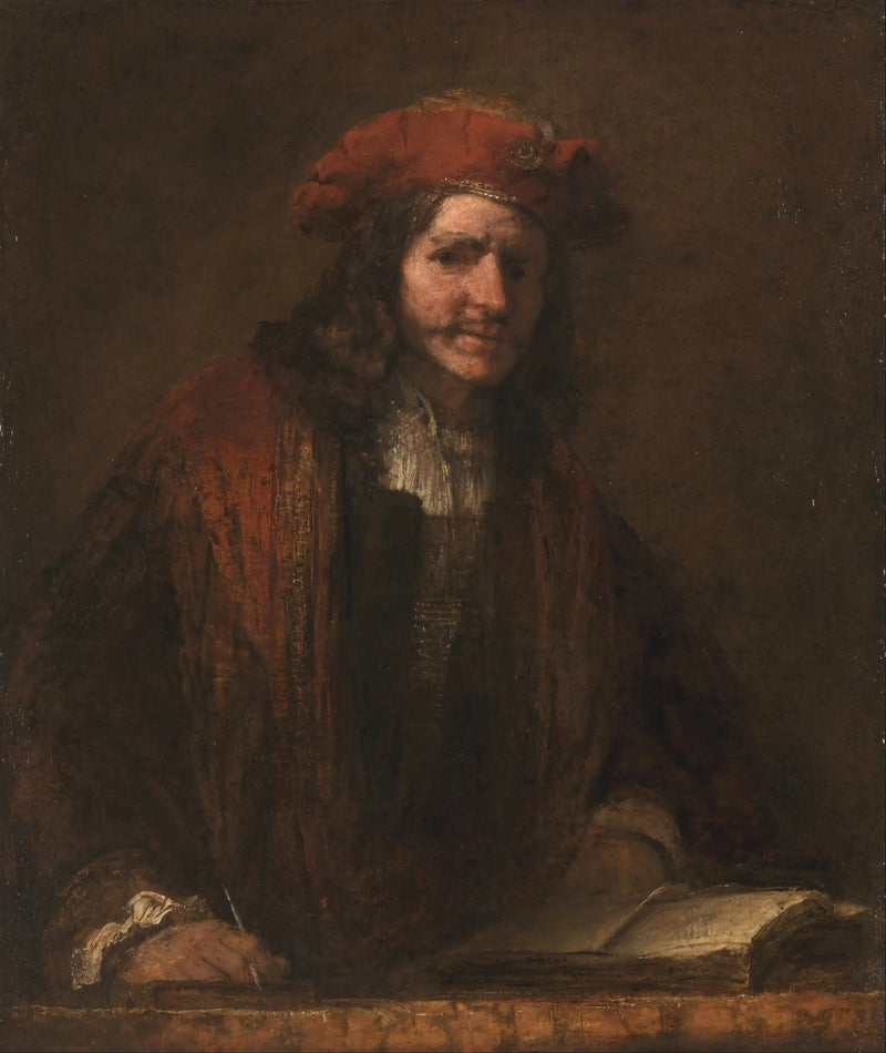 L'homme au bonnet rouge - Rembrandt