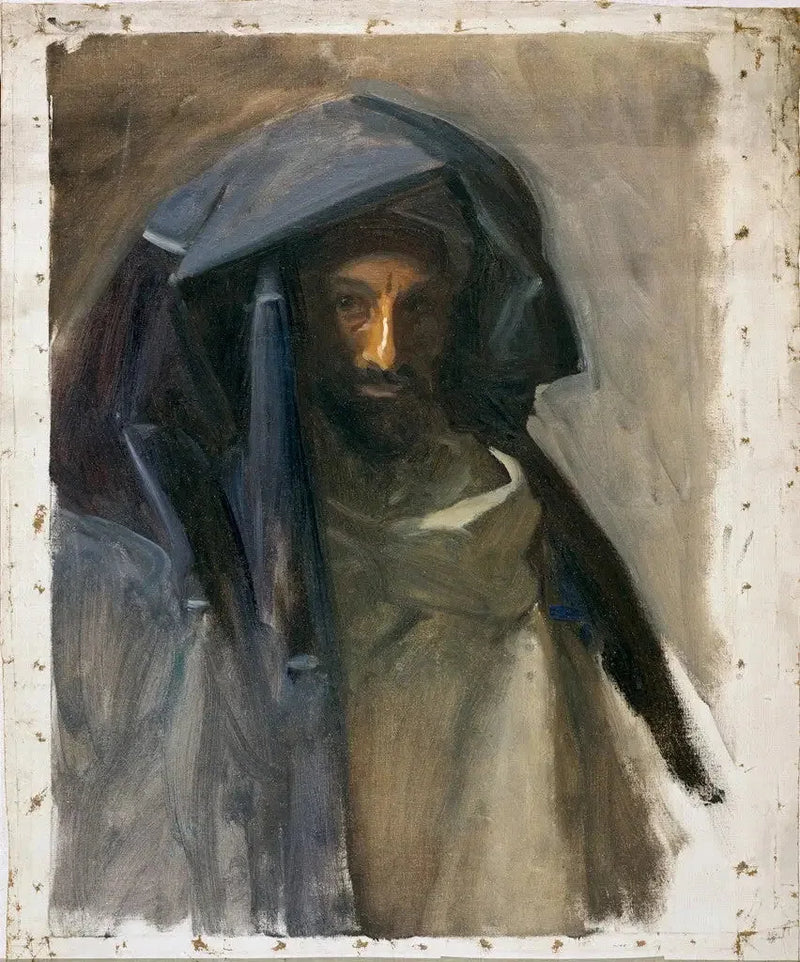 L'homme au manteau bleu - John Singer Sargent