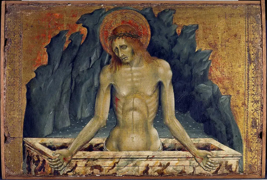 L'homme de douleurs - Giovanni di Paolo