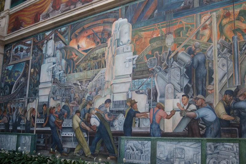 L'homme et la machine - Diego Rivera