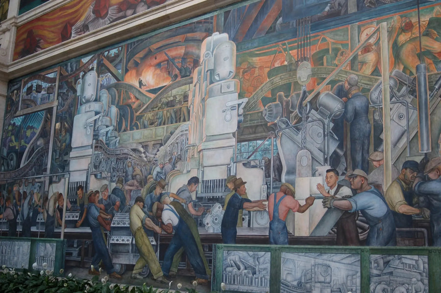 L'homme et la machine - Diego Rivera