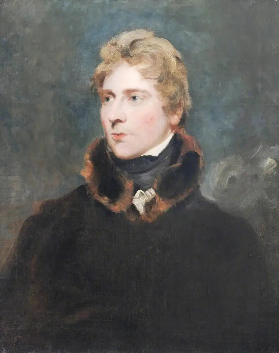 L'honorable Berkeley Paget, député (1780-1842) - Thomas Lawrence image 1 copie de tableau peinte à la main