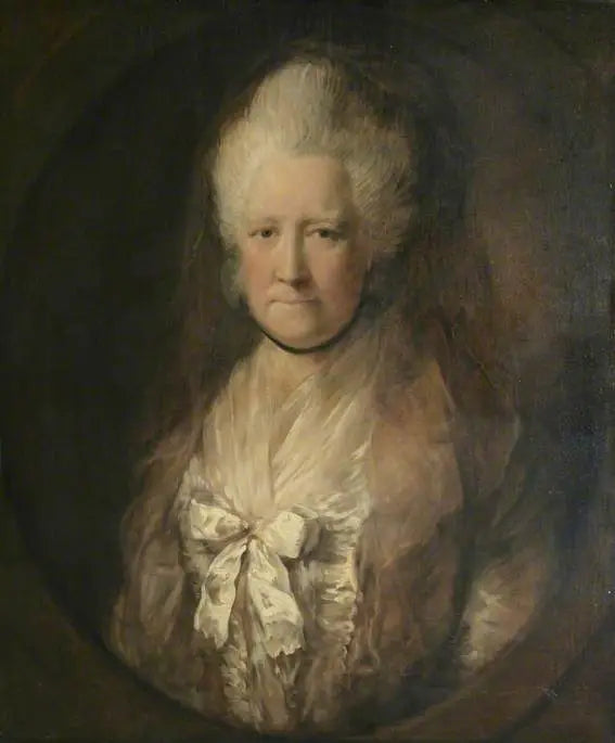 L'honorable Harriott Marsham (1721–1796) - Thomas Gainsborough image 1 reproduction de peinture à l’huile