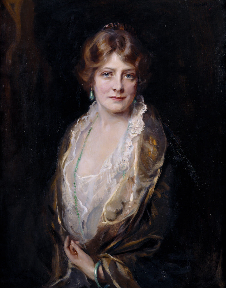 L'honorable Nancy Beatrice Borwick, Lady Croft (1884-1949) - Philip de László image 1 reproduction de peinture à l’huile