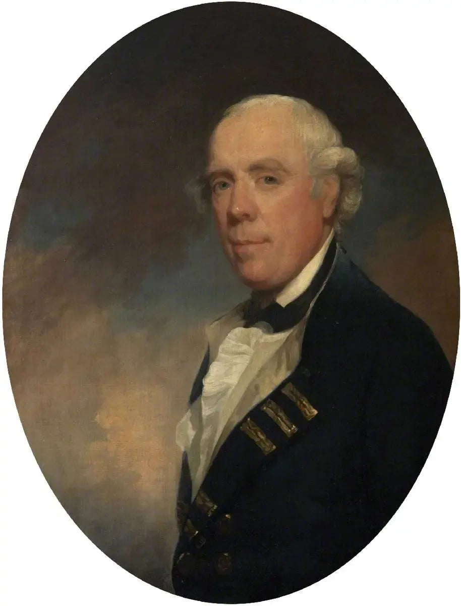 L'honorable Samuel Barrington (1729-1800) - Gilbert Stuart image 1 reproduction d’œuvre d’art à l’huile