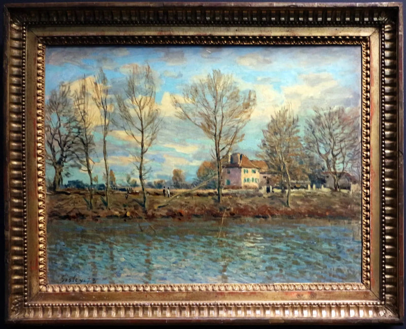 L'Île de la Grande Jatte - Alfred Sisley
