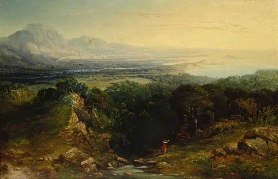 L'île de Man - John Martin image 1 tableau peint à l’huile sur toile