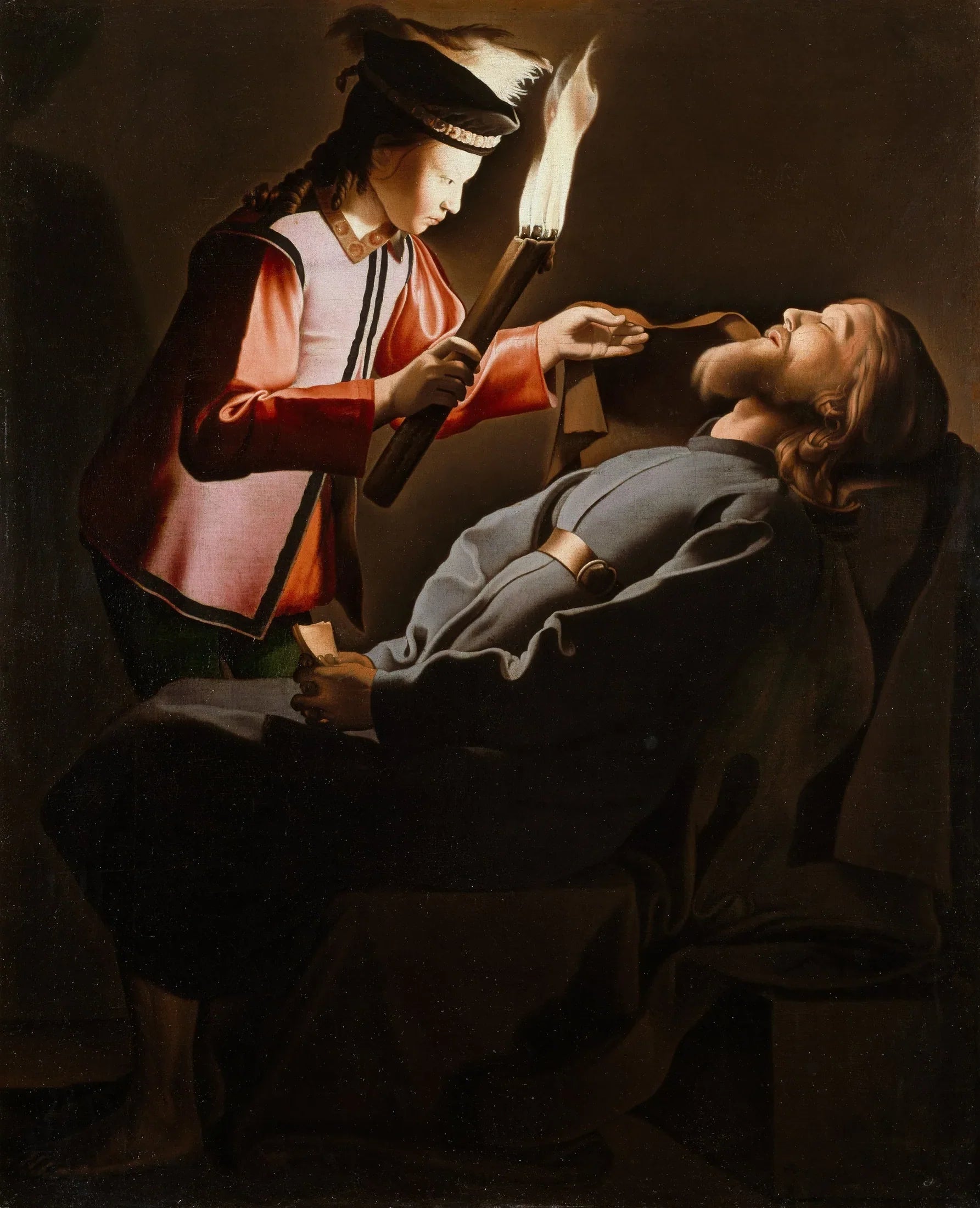 L'image de Saint Alexis - Georges de La Tour image 1 reproduction de peinture à l’huile