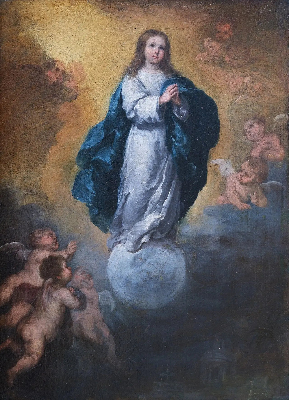 L'Immaculée Conception - Bartolomé Esteban Murillo image 1 tableau peint à l’huile sur toile