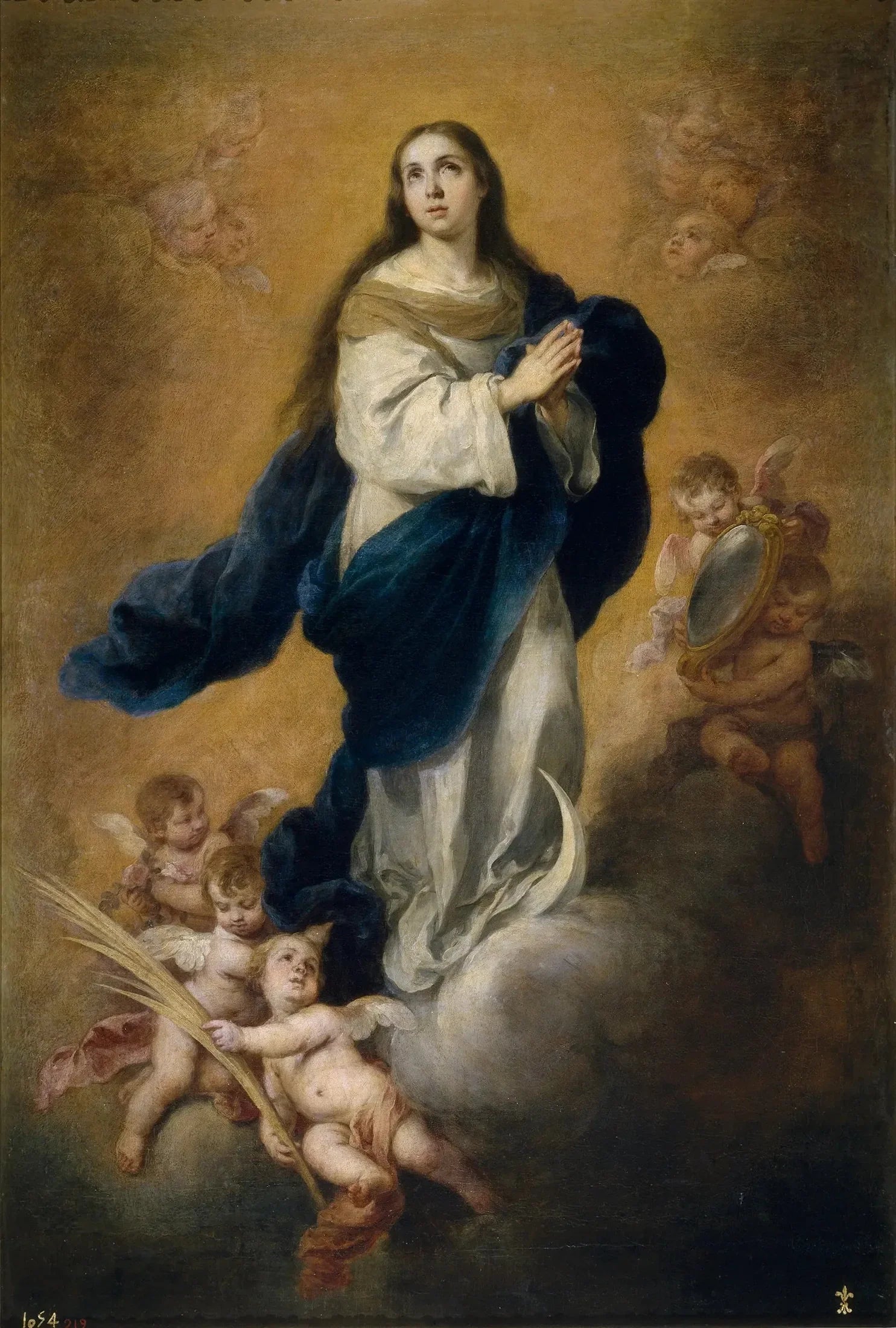 L'Immaculée Conception - Bartolomé Esteban Murillo image 1 copie de tableau peinte à la main