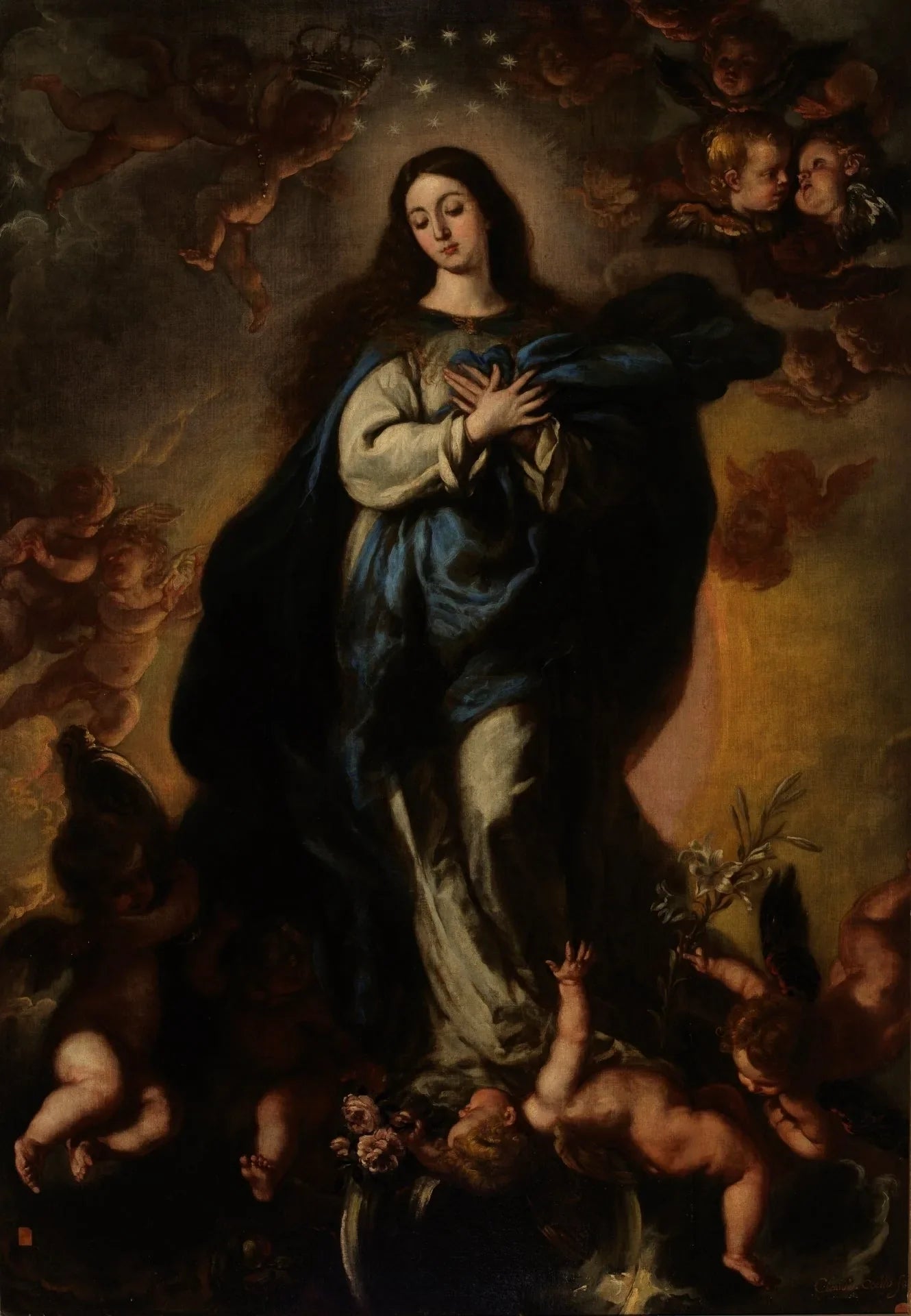 L'Immaculée Conception - Claudio Coello image 1 reproduction artisanale de tableau