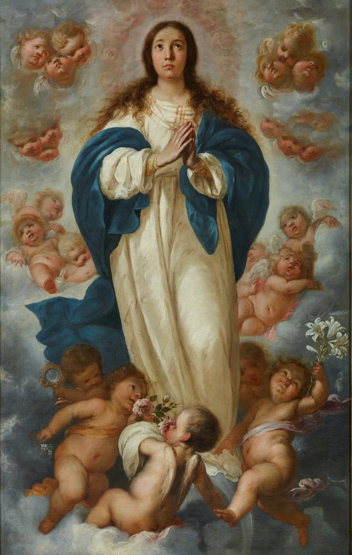 L'Immaculée Conception - Francisco Herrera the younger image 1 reproduction réalisée par Alpha Reproduction