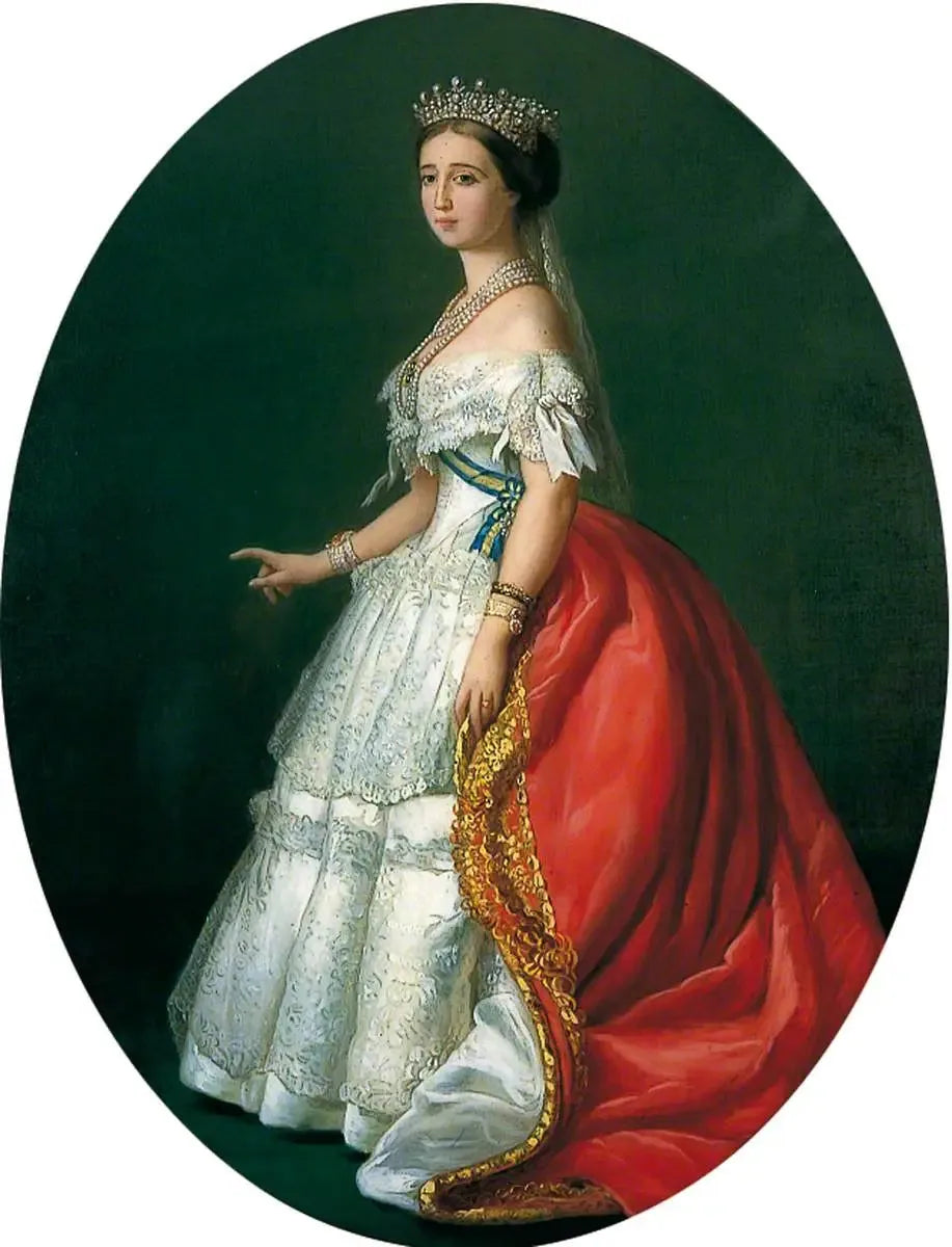 L'impératrice Eugénie - Franz Xaver Winterhalter image 1 copie de tableau peinte à la main