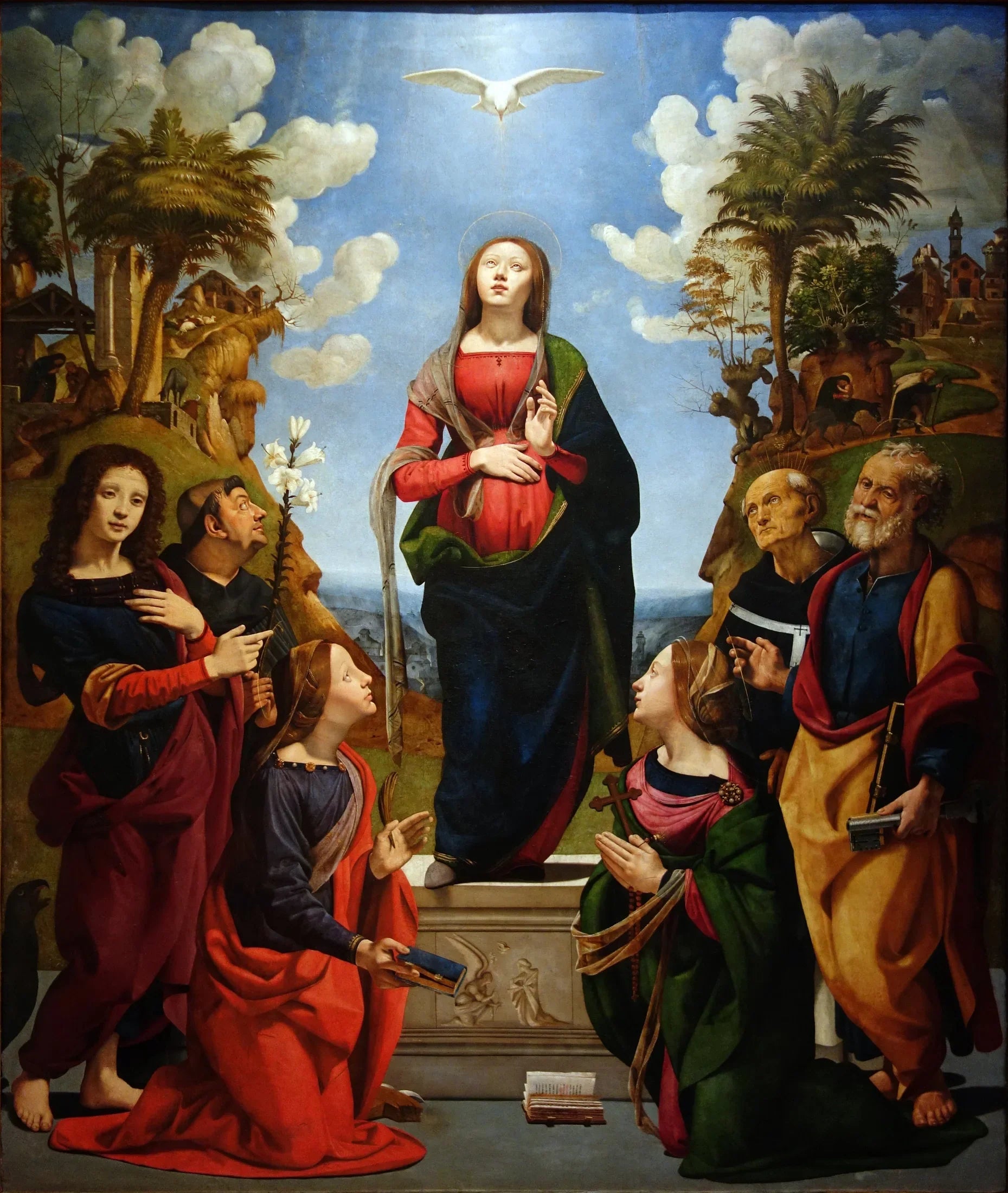 L'Incarnation du Christ - Piero di Cosimo image 1 reproduction d’œuvre d’art à l’huile