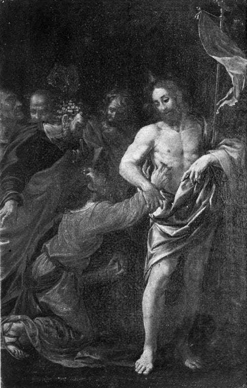 L'Incrédulité de saint Thomas - Annibale Carracci image 1 reproduction réalisée par Alpha Reproduction