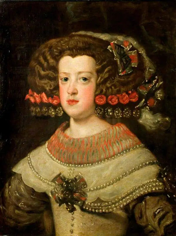 L'infante Maria Teresa (1638-1683) - Diego Velázquez image 1 reproduction de peinture à l’huile