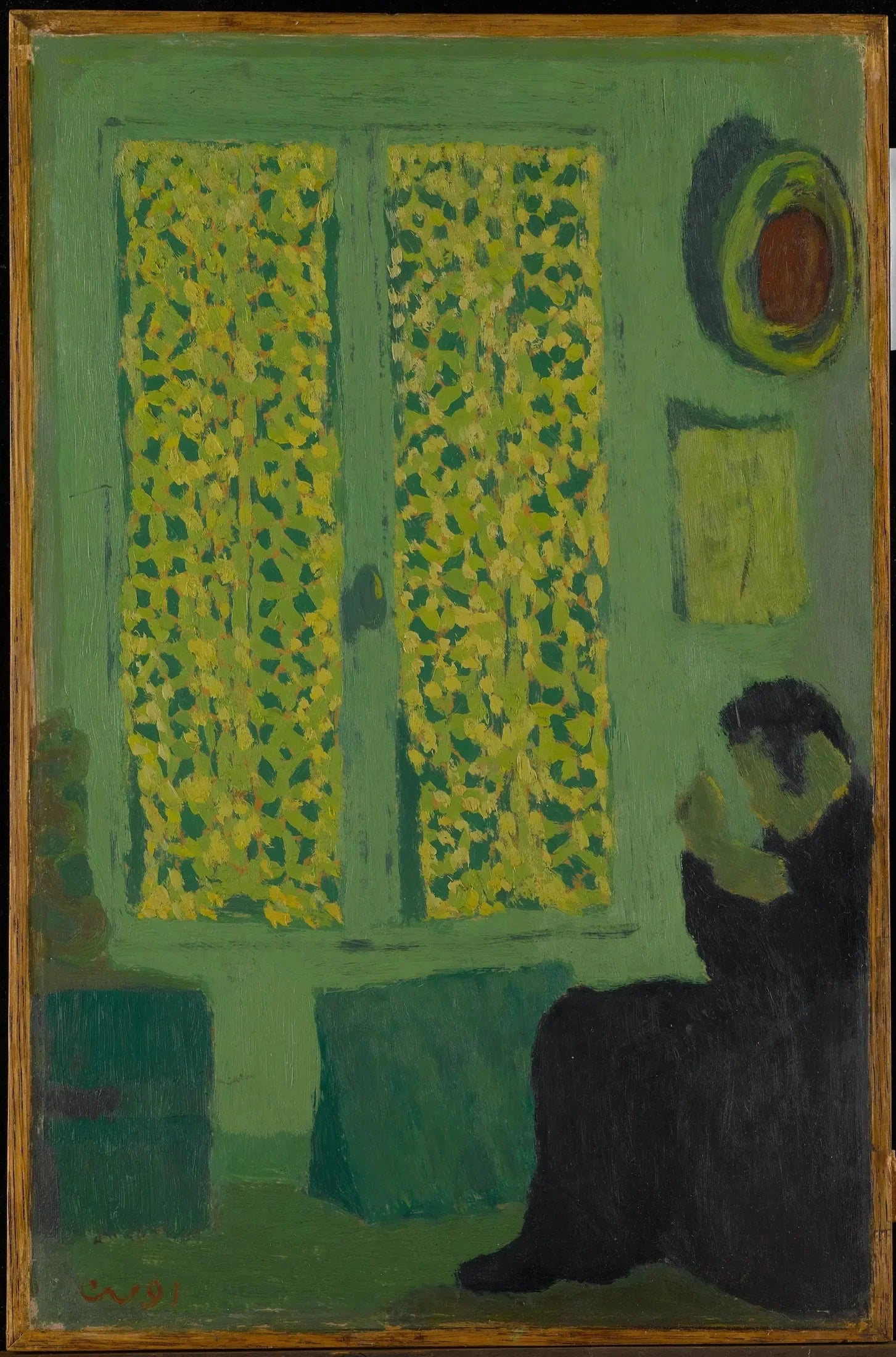 L'Intérieur vert - Édouard Vuillard image 1 reproduction réalisée par Alpha Reproduction