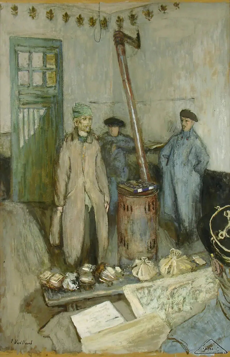 L'interrogatoire du prisonnier - Édouard Vuillard