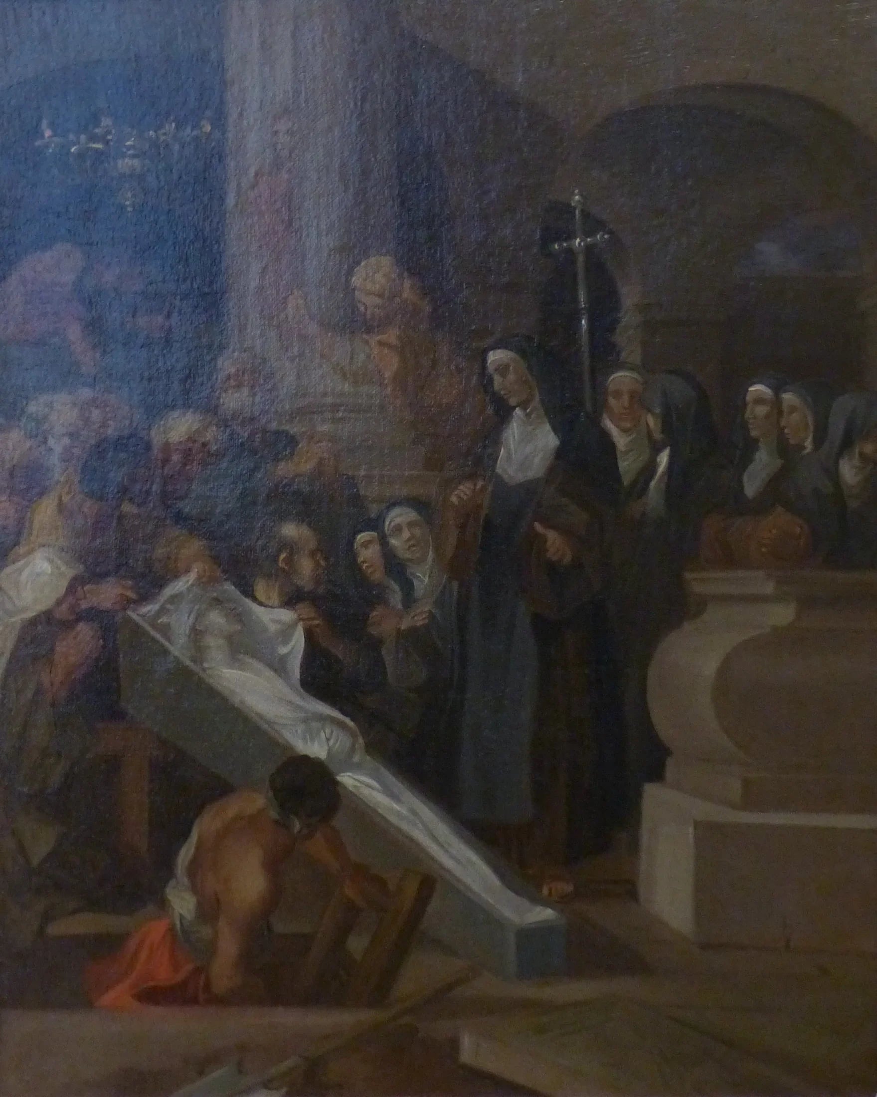L'Invention du corps d'une sainte - Sébastien Bourdon image 1 reproduction réalisée par Alpha Reproduction