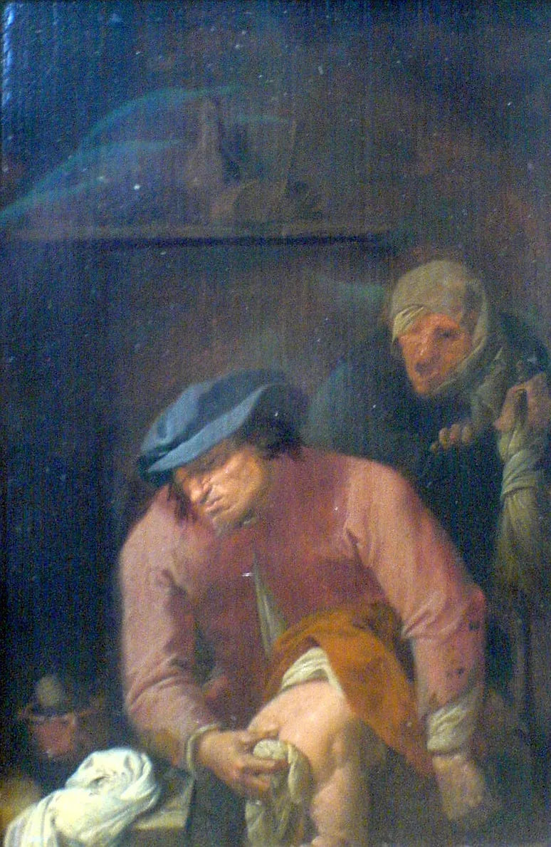 L'Odorat - Adriaen Brouwer image 1 tableau peint à l’huile sur toile