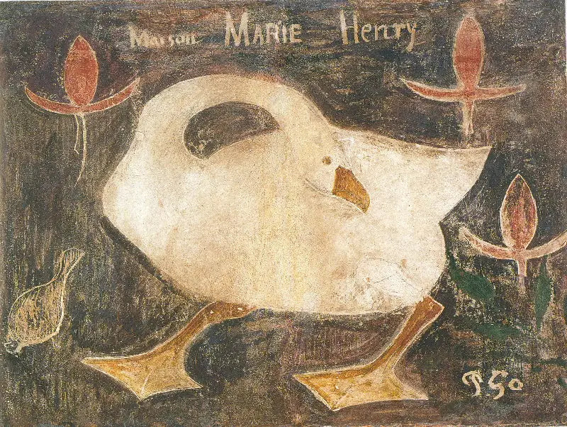 L'Oie - Paul Gauguin image 1 reproduction artisanale de tableau