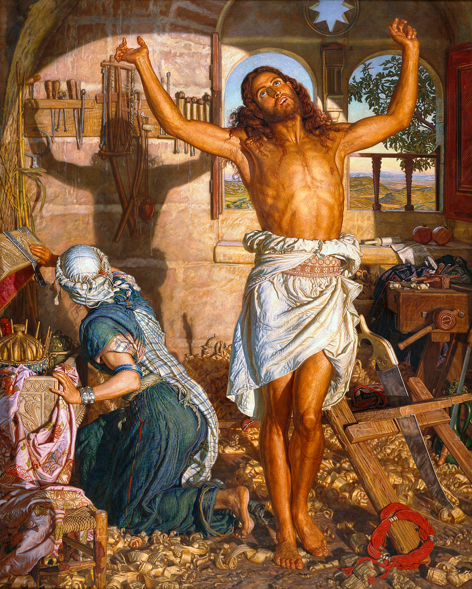 L'Ombre de la mort - William Holman Hunt image 1 reproduction d’œuvre d’art à l’huile