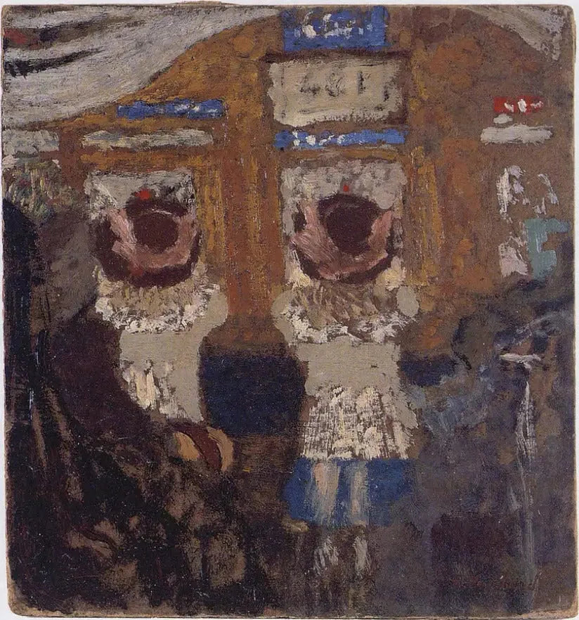 L'omnibus - Édouard Vuillard image 1 tableau peint à l’huile sur toile