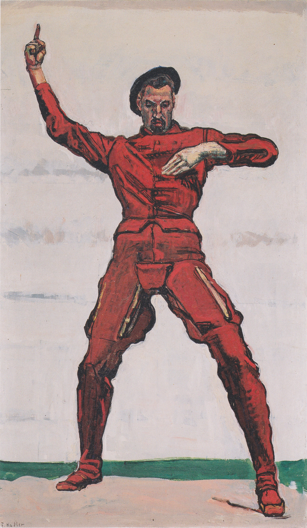 L'Orateur - Ferdinand Hodler image 1 tableau peint à l’huile sur toile
