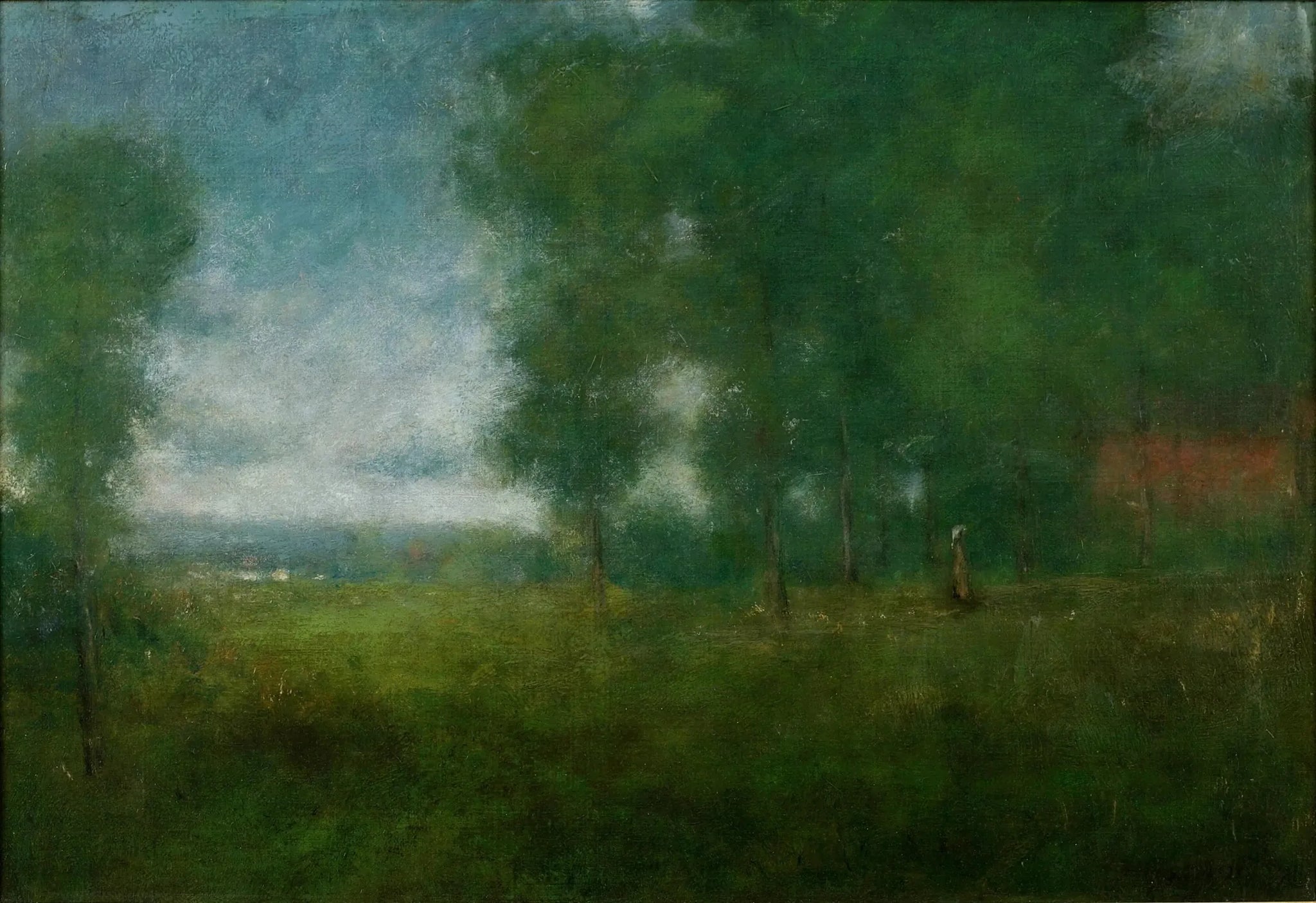 L'orée du bois - George Inness image 1 reproduction d’œuvre d’art à l’huile
