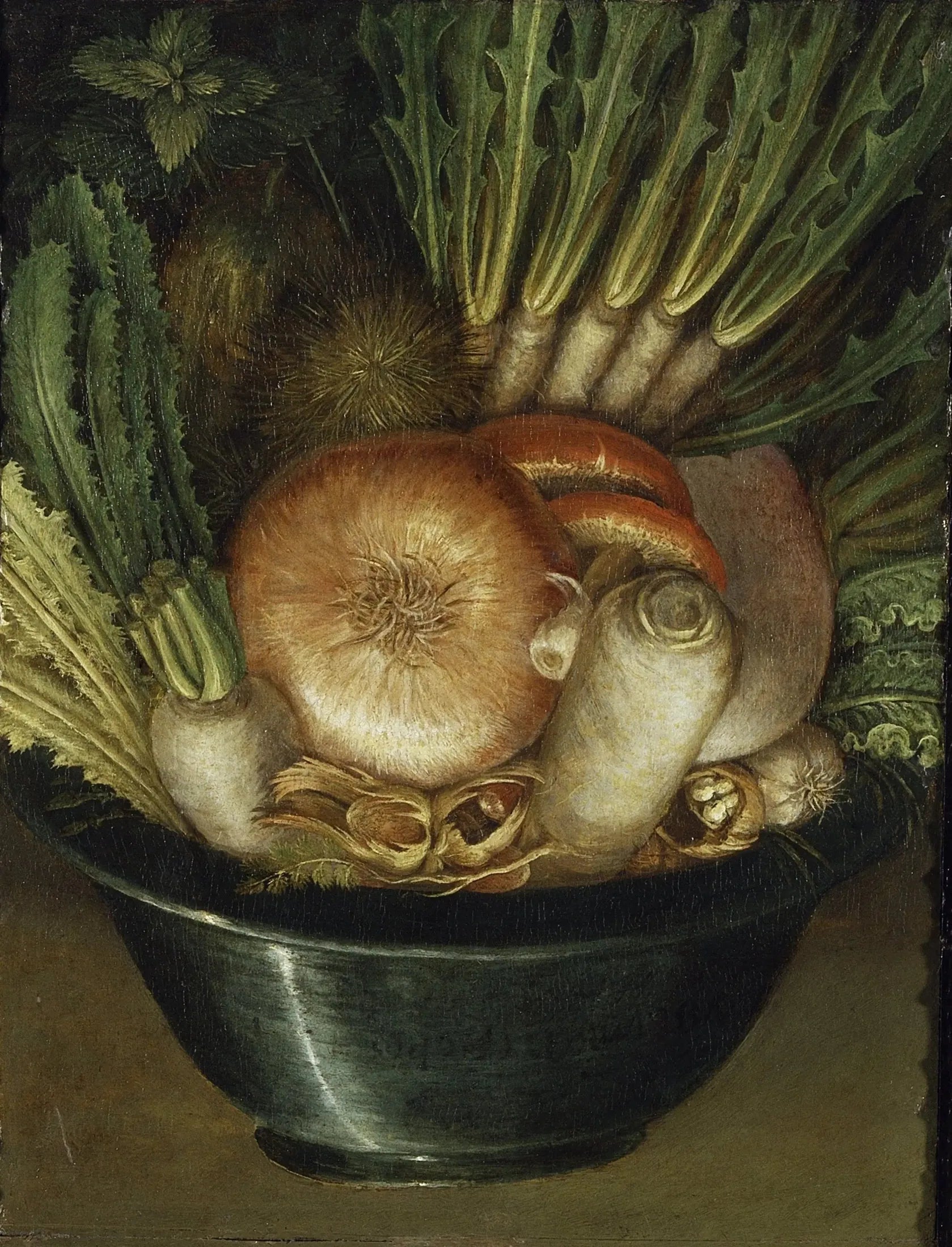 L'Ortolano - Giuseppe Arcimboldo image 1 tableau peint à l’huile sur toile
