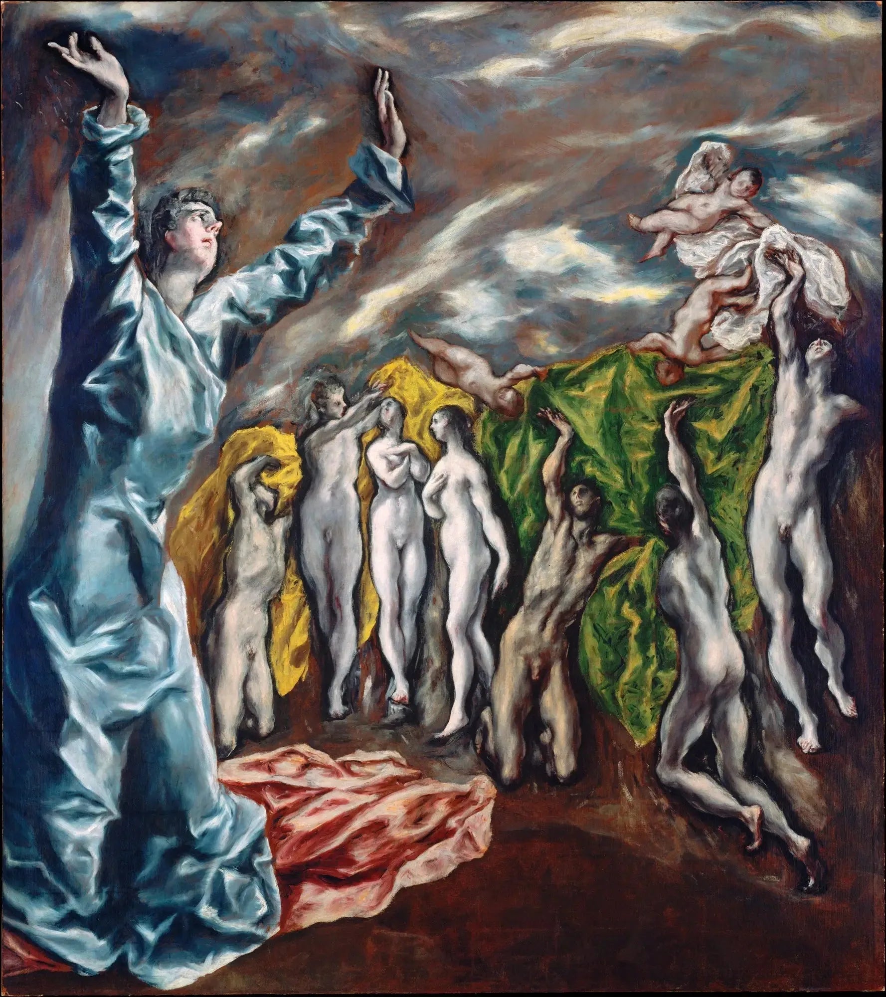 L'ouverture du cinquième sceau - El Greco image 1 tableau peint à l’huile sur toile