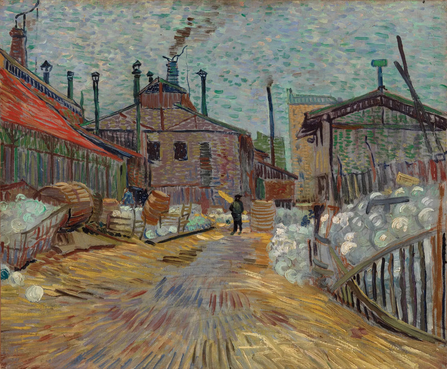L'Usine d'Asnières - Vincent van Gogh