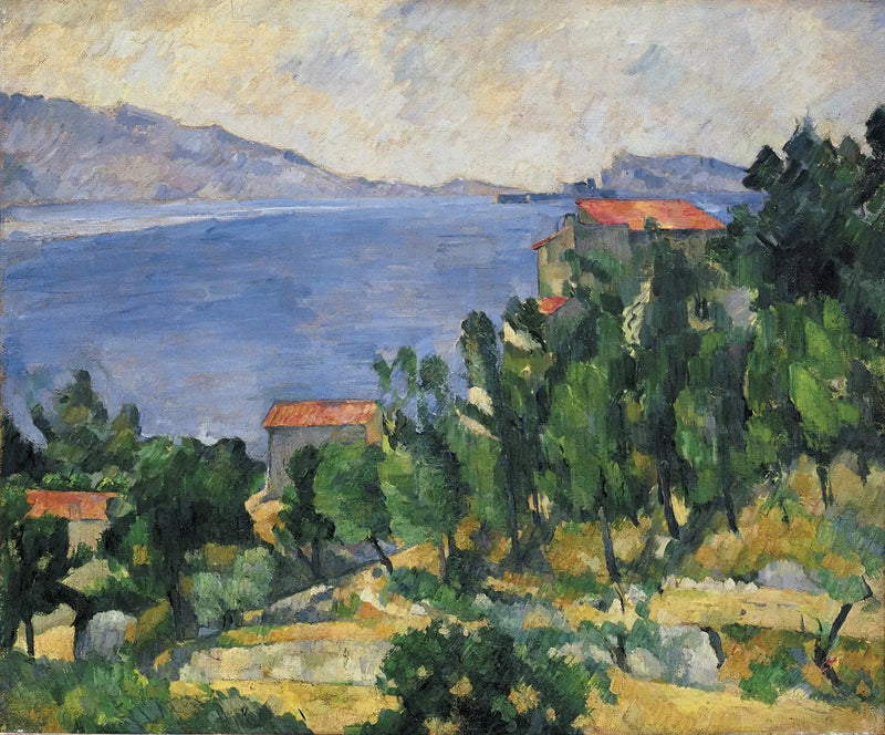 La Baie de l'Estaque vue de l'est - Paul Cézanne