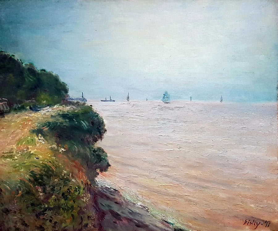 La Baie de Langland - Alfred Sisley