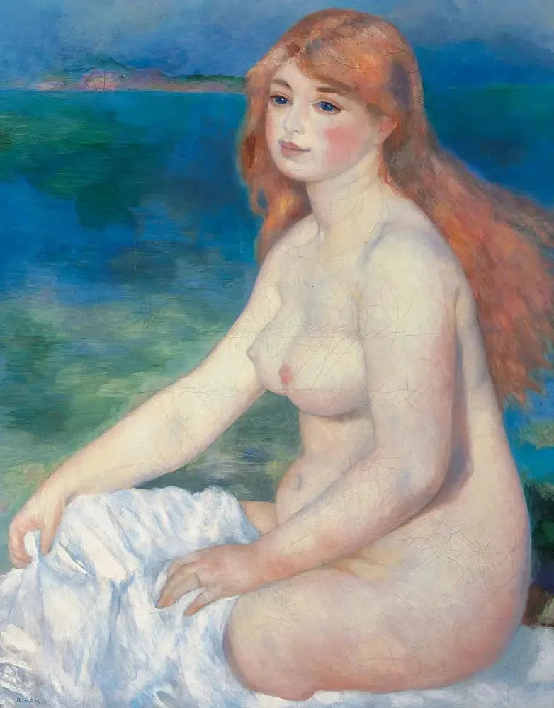 La Baigneuse blonde - Pierre-Auguste Renoir