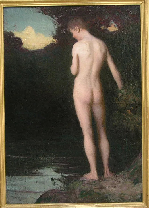 La Baigneuse - Frank Weston Benson