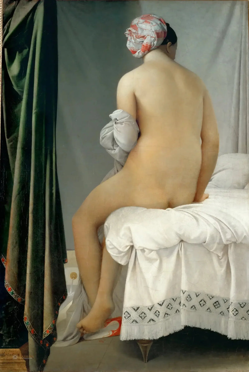 La Baigneuse Valpinçon - Jean-Auguste-Dominique Ingres
