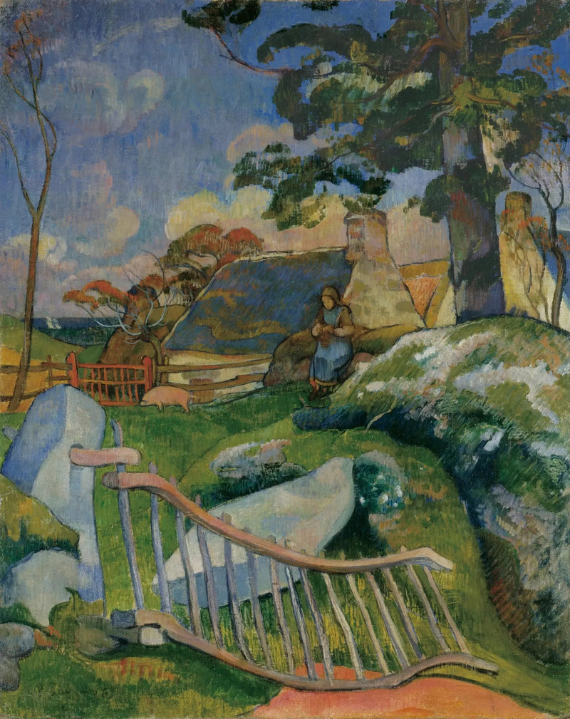 La Barrière - Paul Gauguin