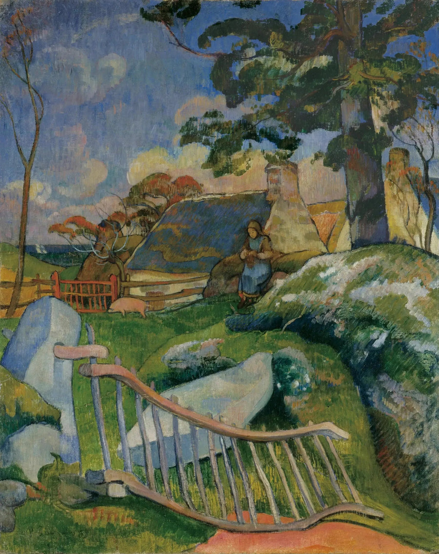 La Barrière - Paul Gauguin
