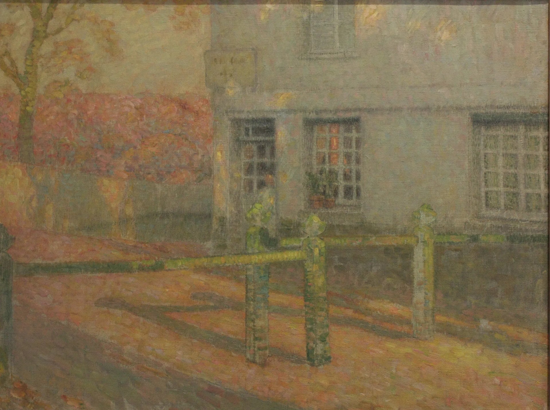 La Barrière verte - Henri Le Sidaner image 1 reproduction d’œuvre d’art à l’huile