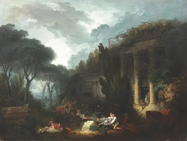 La bascule - Jean-Honoré Fragonard