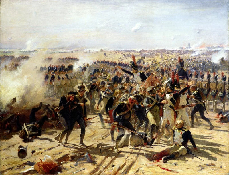 La bataille d'Essling, mai 1809 - Fernand Cormon
