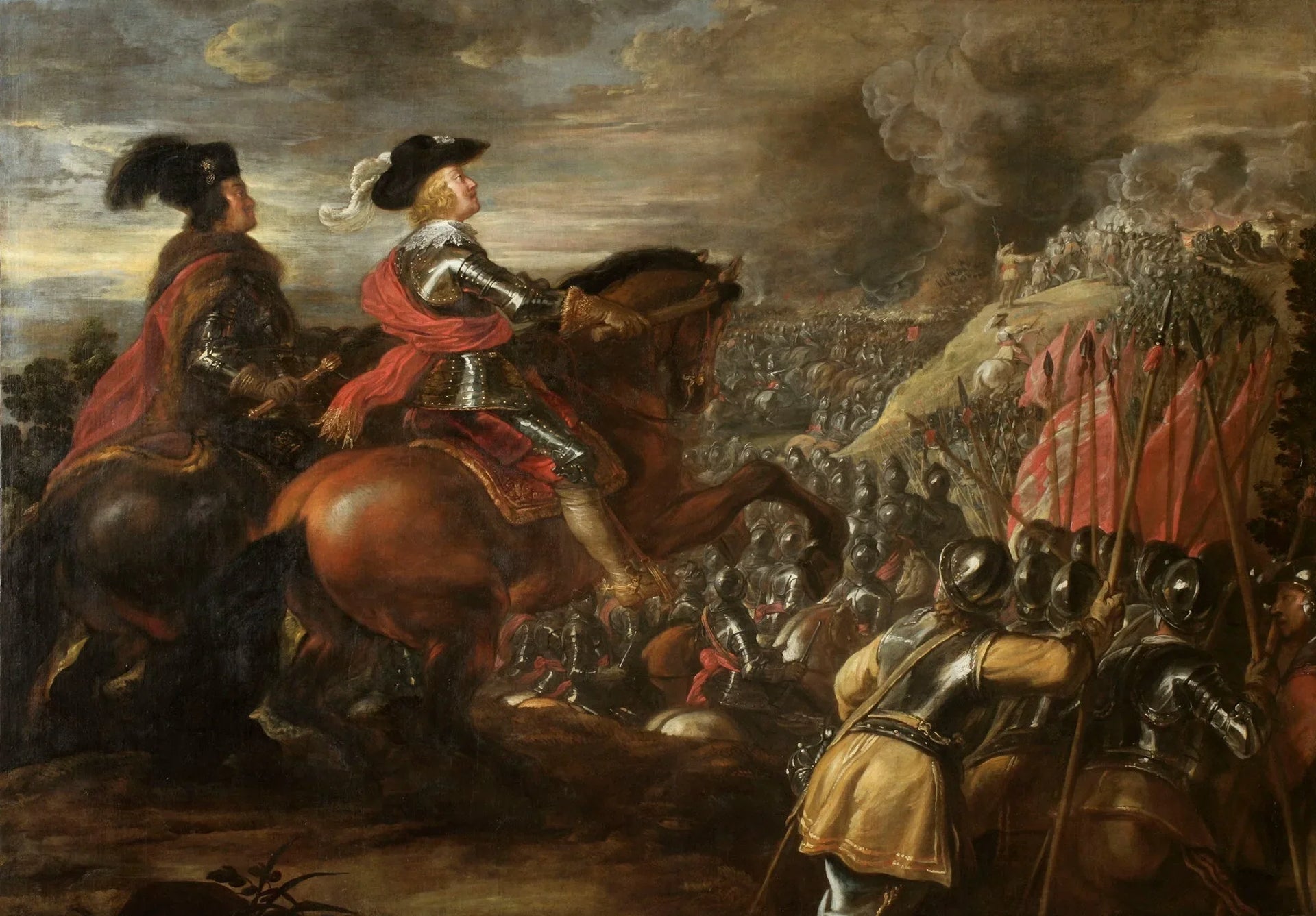 La bataille de Nördlingen, 1634 - Jacob Jordaens image 1 reproduction d’œuvre d’art à l’huile