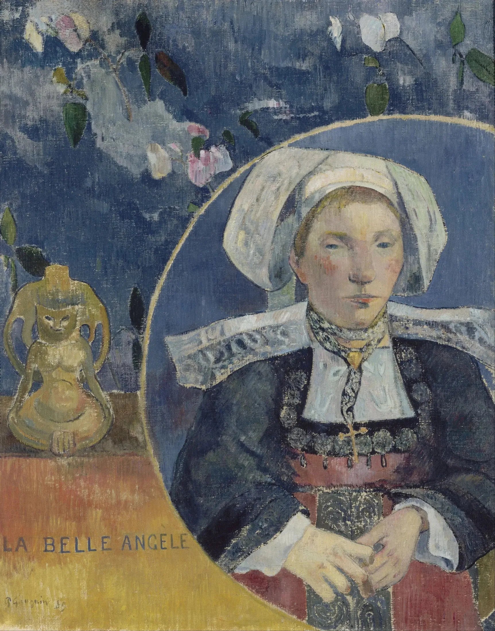 La Belle Angèle - Paul Gauguin image 1 tableau peint à l’huile sur toile