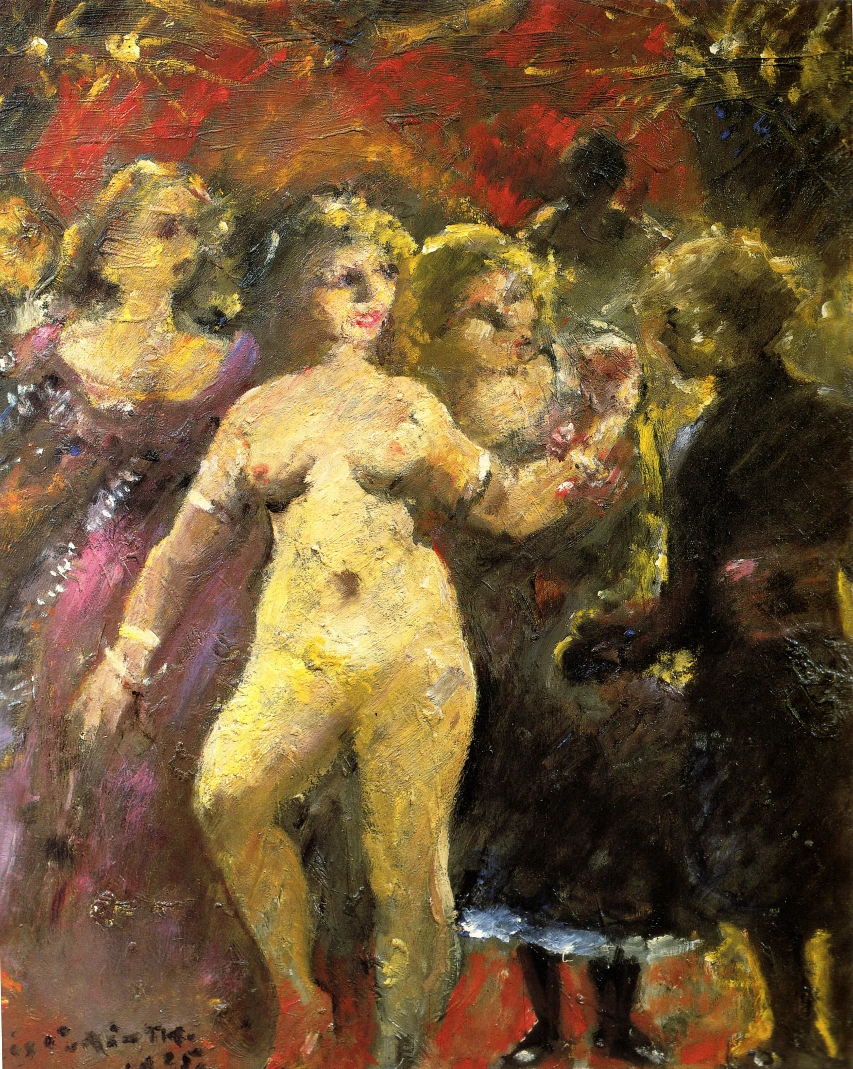 La Belle Empire - Lovis Corinth image 1 reproduction de peinture à l’huile