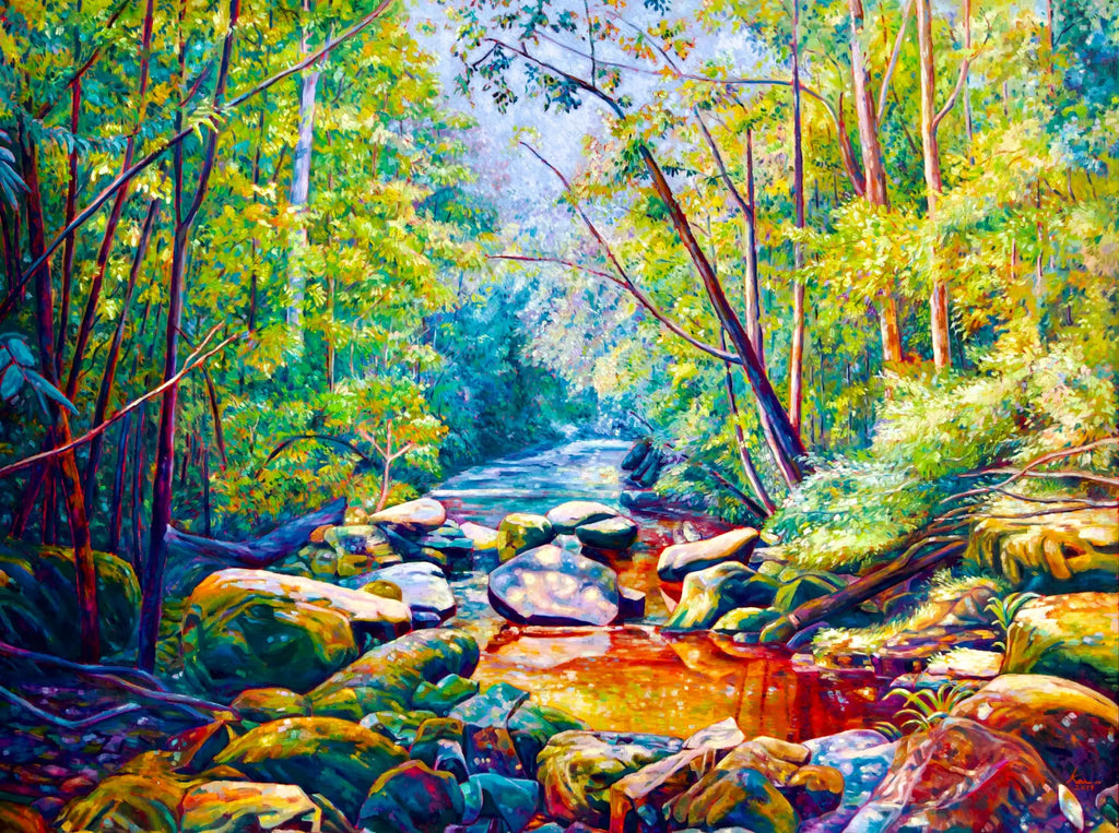 La Belle Forêt | 160 X 120 cm image 1 reproduction de peinture à l’huile