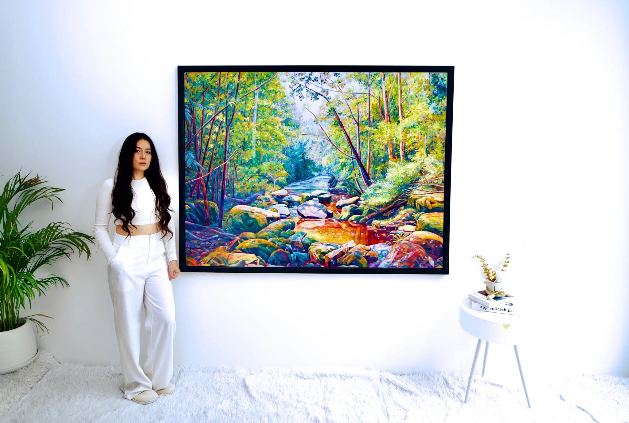 La Belle Forêt | 160 X 120 cm image 4 reproduction artisanale de tableau