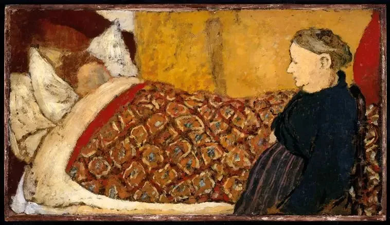 La berceuse - Édouard Vuillard image 1 copie de tableau peinte à la main