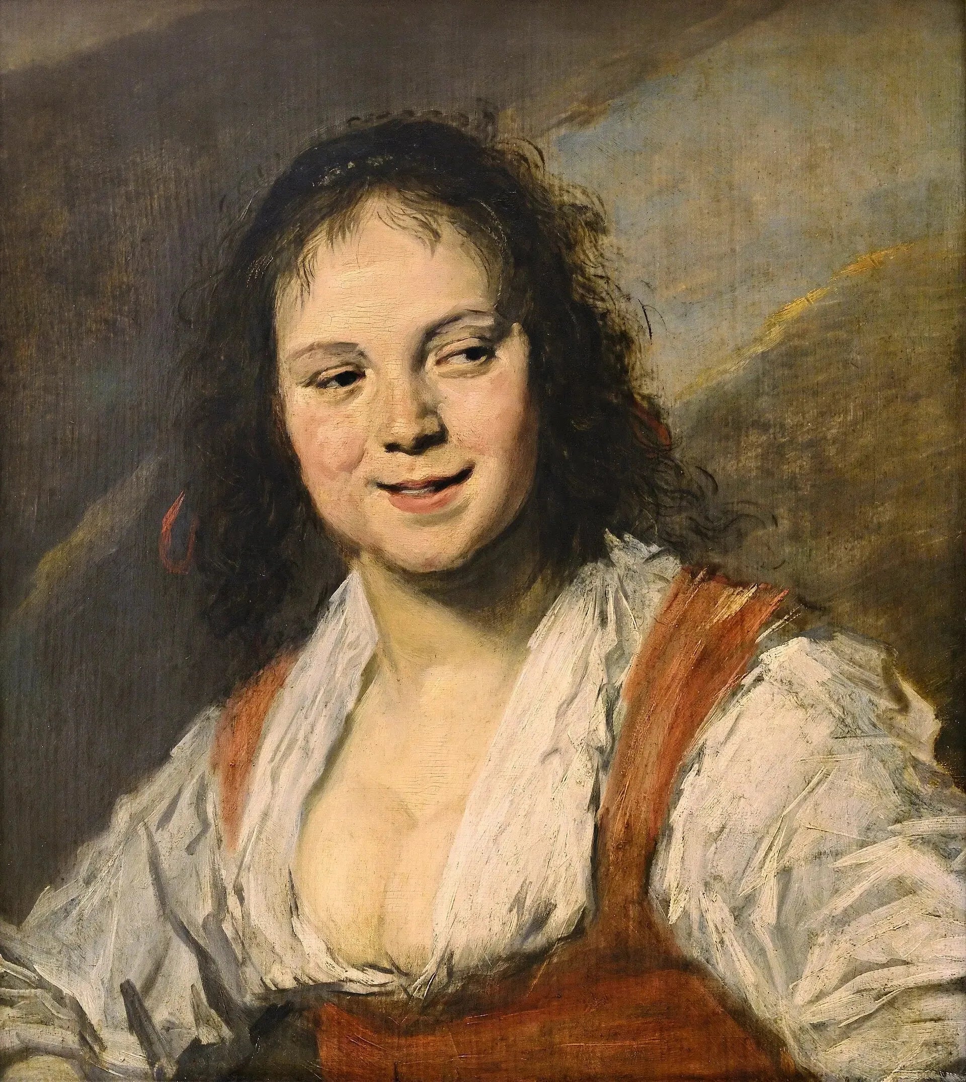 La Bohémienne - Frans Hals image 1 copie de tableau peinte à la main